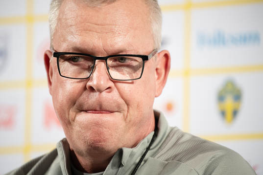 Janne Andersson, head coach of the Swedish national