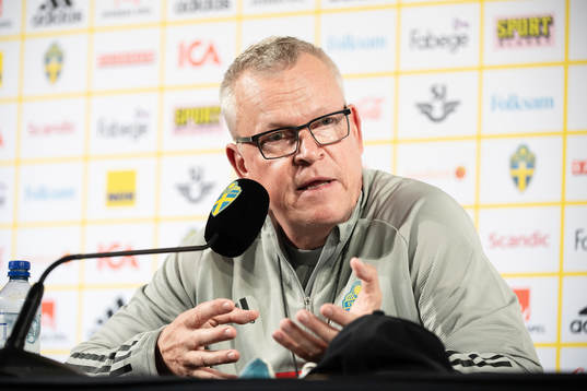 Janne Andersson, head coach of the Swedish national