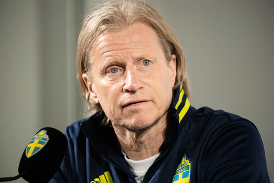 team manager Stefan Pettersson of the Swedish national