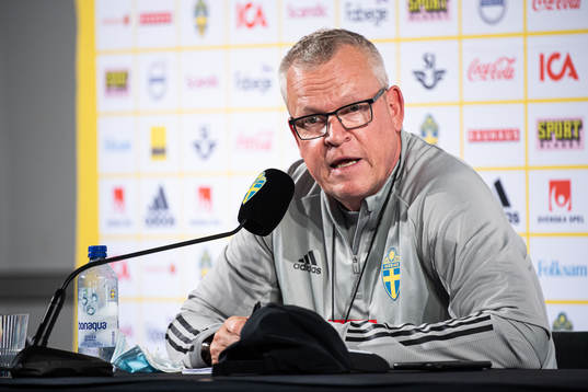 Janne Andersson, head coach of the Swedish national