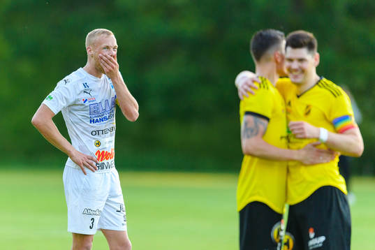 Bergas Oskar Dahlström deppar
