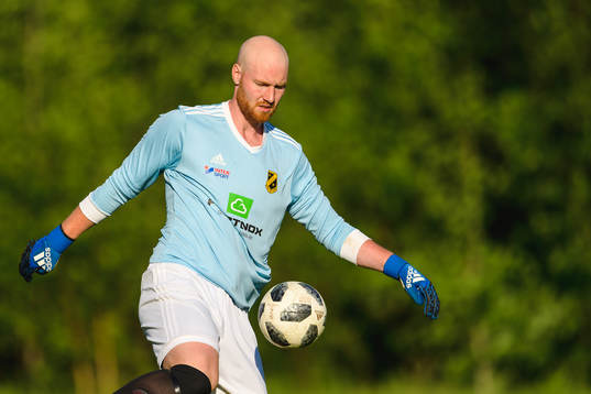 Räppes målvakt Jonathan Lindahl