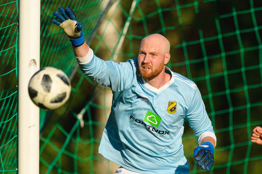 Räppes målvakt Jonathan Lindahl