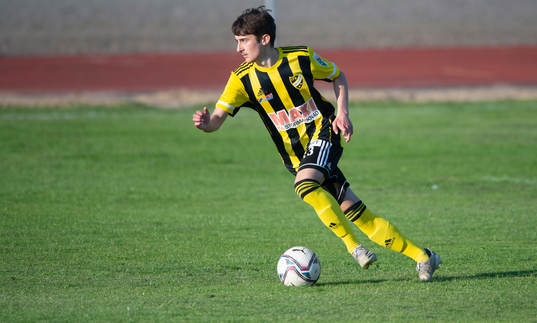 IFK Hässleholms Armin Culum i matchen i division 2 Södra