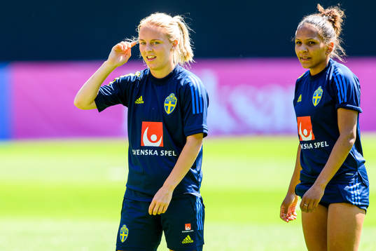 +s2during a training and press conference with the Swedish