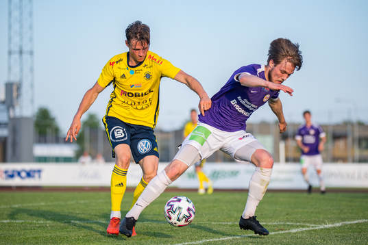 Ängelholms Filip Sjöberg och Tords Adam Genheden
