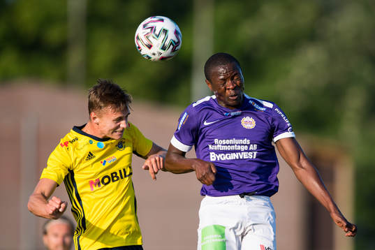 Ängelholms Jacob Olsson och Tords Yves Nkuru