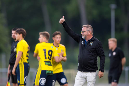 Ängelholms tränare Roar Hansen