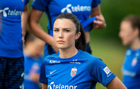 Ingrid Syrstad Engen of the Norwegian women’s national