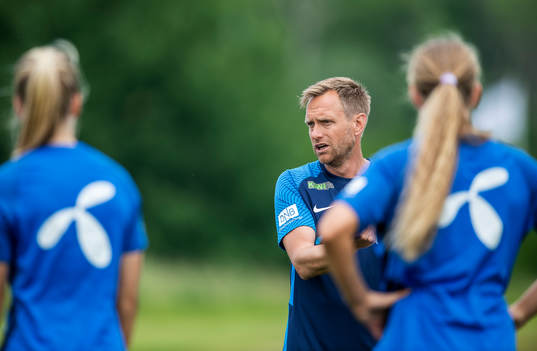 Martin Sjögren, headcoach of the Norwegian women’s