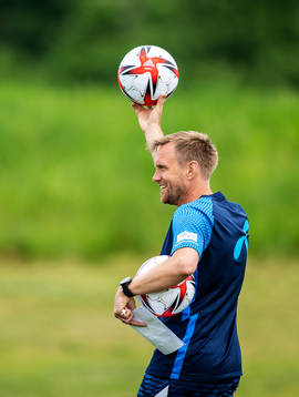 Martin Sjögren, headcoach of the Norwegian women’s