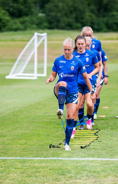 Amalie Vevle Eikeland of the Norwegian women’s national