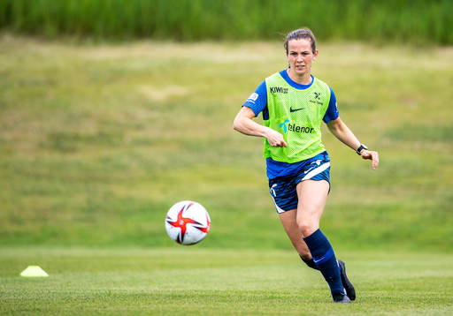 Tuva Hansen of the Norwegian women’s national football