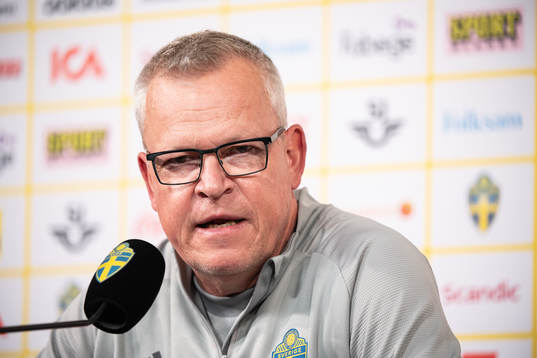Janne Andersson, head coach of the Swedish national