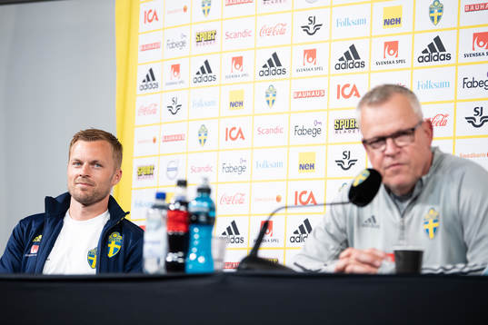 Sebastian Larsson of the Swedish national football team at