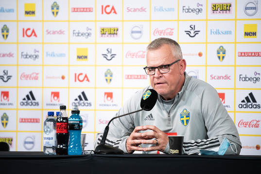 Janne Andersson, head coach of the Swedish national
