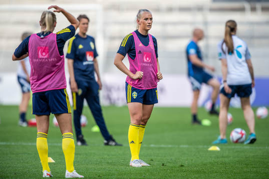 Stina Blackstenius of Sweden