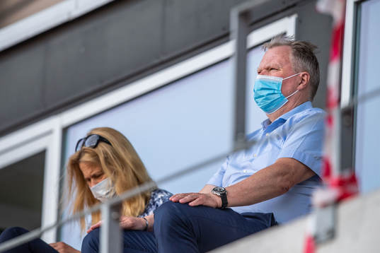 President Karl-Erik Nilsson, of the Swedish Football