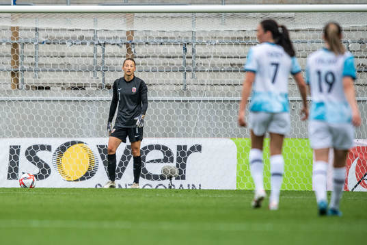 Goalkeeper Cecilie Fiskerstrand of Norway