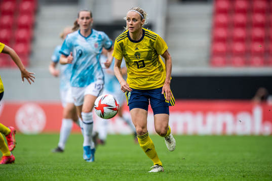 Amanda Ilestedt of Sweden