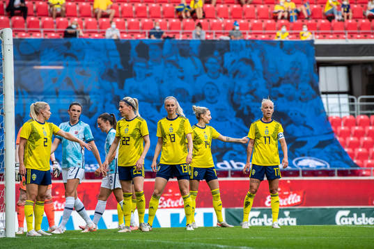 Jonna Andersson, Olivia Schough, Amanda Ilestedt, Nathalie