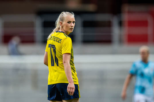 Stina Blackstenius of Sweden