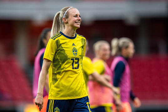 Amanda Ilestedt of Sweden