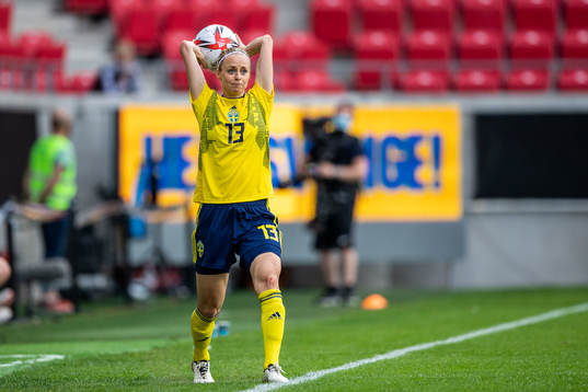 Amanda Ilestedt of Sweden