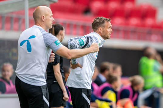 Anders Jacobson, assistant coach and Martin Sjögren, head