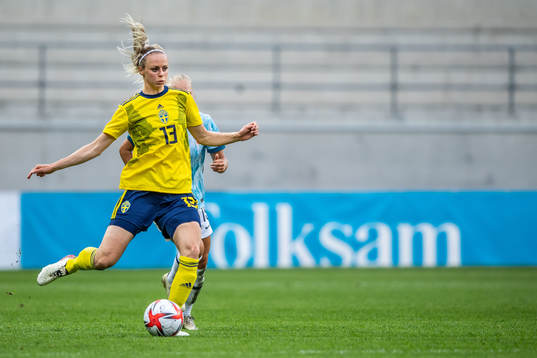 Amanda Ilestedt of Sweden