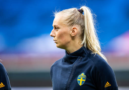 Stina Blackstenius of Sweden