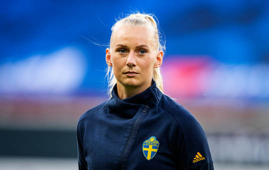 Stina Blackstenius of Sweden