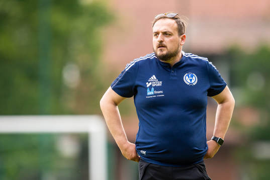 Lunds SKs tränare Nehar Maliqi