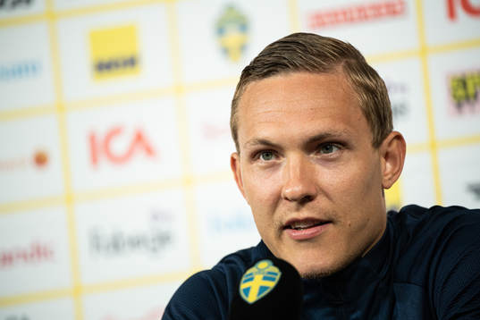 Ludwig Augustinsson of the Swedish national football team
