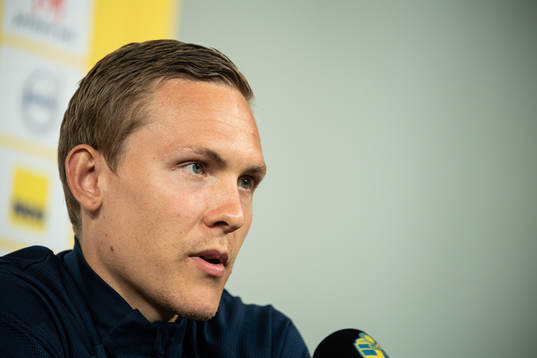 Ludwig Augustinsson of the Swedish national football team