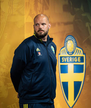 Press officer Jakob Kakembo Andersson of the Swedish