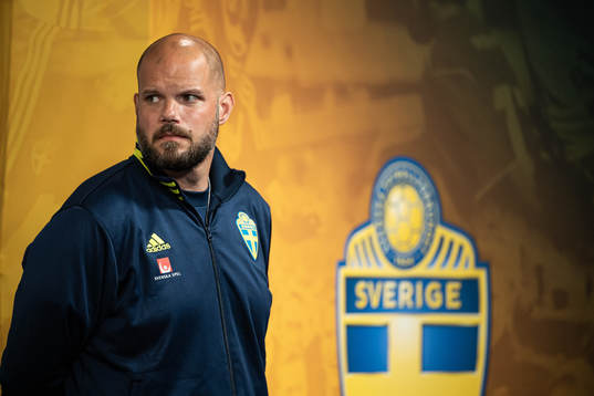 Press officer Jakob Kakembo Andersson of the Swedish
