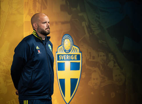 Press officer Jakob Kakembo Andersson of the Swedish
