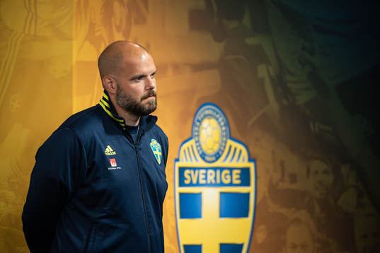 Press officer Jakob Kakembo Andersson of the Swedish