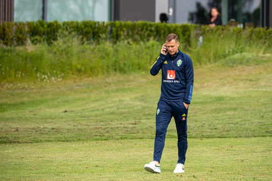 Viktor Claesson of the Swedish national football team