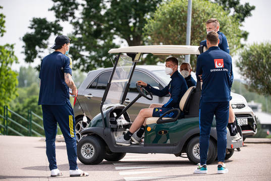 Mattias Johansson, Niklas Hult and Joakim Nilsson of the