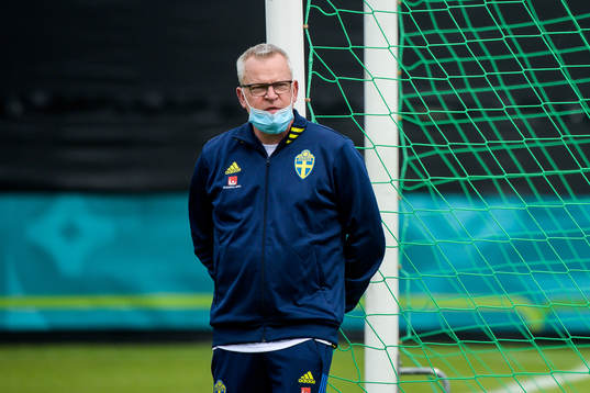 Janne Andersson, head coach of the Swedish national