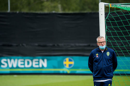 Janne Andersson, head coach of the Swedish national