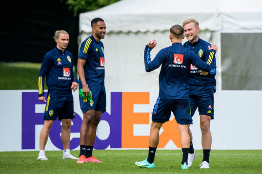 Niclas Hult, Isaac Kiese Thelin, Jacob Rinne and Jesper
