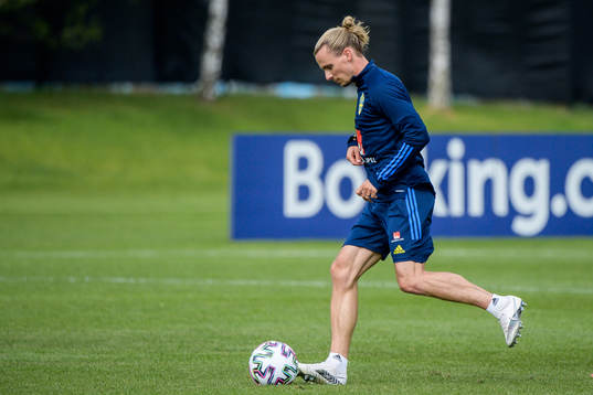 Niclas Hult of the Swedish national football team's reserve