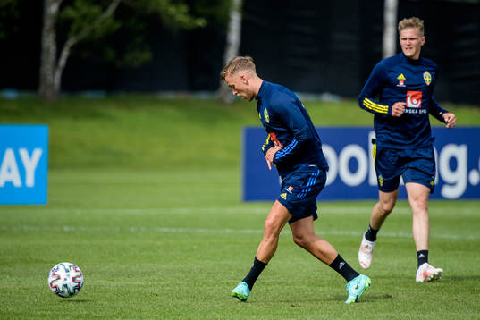 Jesper Karlsson and Joakim Nilsson of the Swedish national