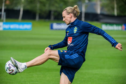 Niclas Hult of the Swedish national football team's reserve
