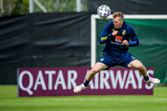 Joakim Nilsson of the Swedish national football team's