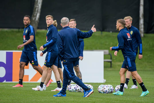 Janne Andersson, head coach of the Swedish national