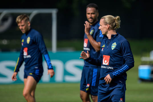 Niclas Hult of the Swedish national football team's reserve